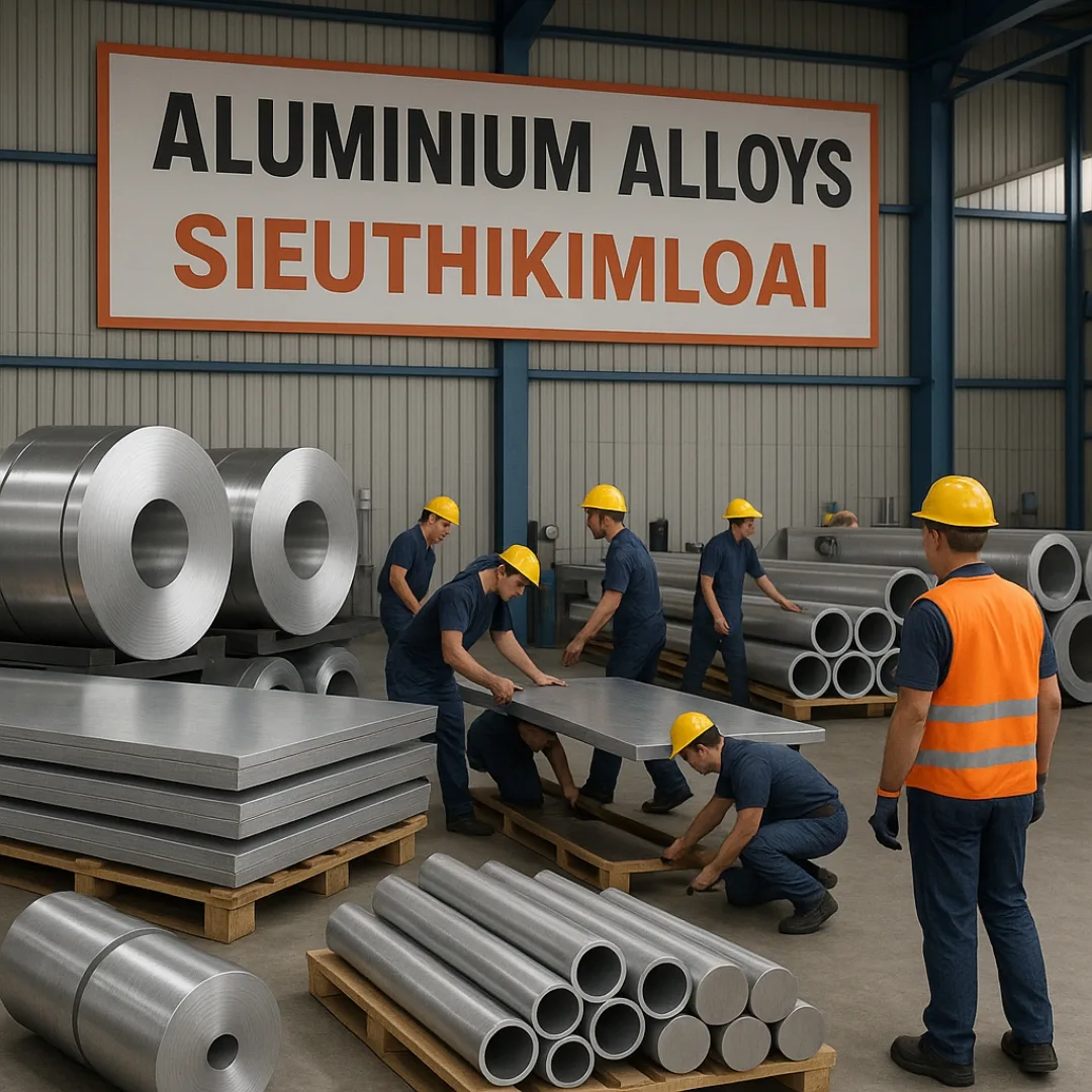 NHÔM HỢP KIM CUỘN TẤM ỐNG LÁP TRÒN ĐẶC